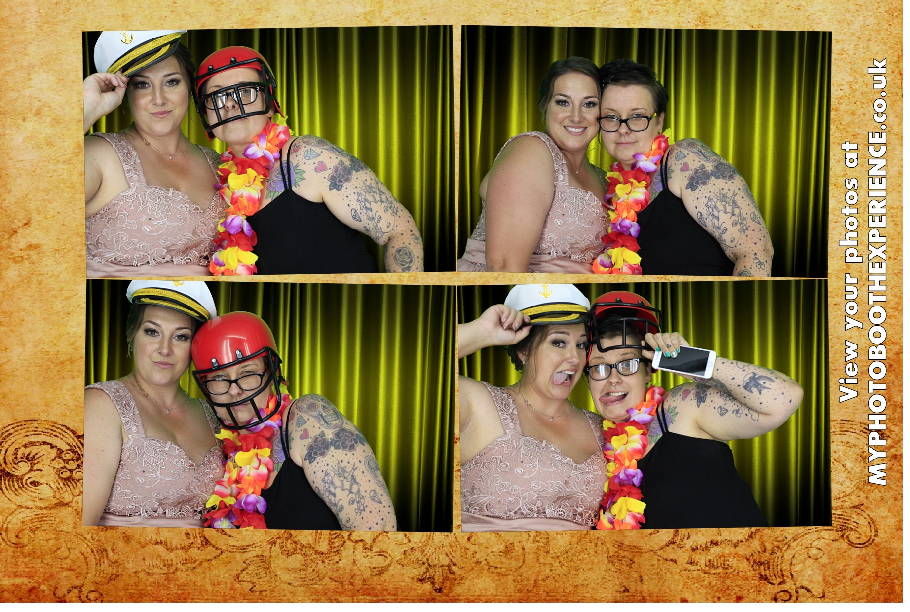 Jennie & Graham's wedding vow renewal  | View more photos from the event at gallery.myphotoboothexperience.co.uk/u/MyPhotoBoothExperienceLtd/Jennie-Grahams-wedding-vow-renewal